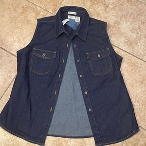Crossroads petite denim shirt